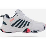 K-Swiss - Court Express 2 - Tennisschoen - White Stargazer Neon Blaze - Leer