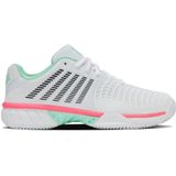 K-Swiss - Express Light 3 Clay - Tennisschoenen - Zwart en Multicolour - Voor Dames