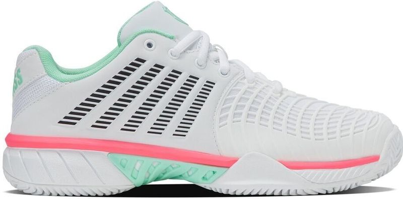 K-Swiss - Express Light 3 Clay - Tennisschoenen - Zwart en Multicolour - Voor Dames