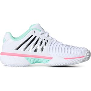K-Swiss - Express Light 3 Clay - Tennisschoenen - Zwart en Multicolour - Voor Dames