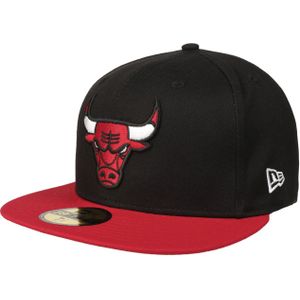 59Fifty NBA Bulls City Patch Pet by New Era Baseball caps