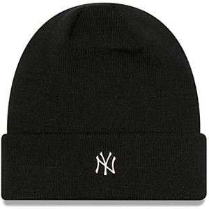 New Era - MLB New York Yankees Metallic badge cuff beanie,Eén maat,Zwart