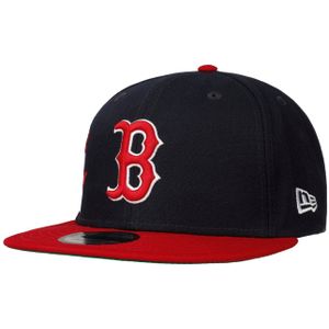 NEW ERA BOSTON RED SOX NAVY SIDEFRONT EDITION 9FIFTY SNAPBACK CAP