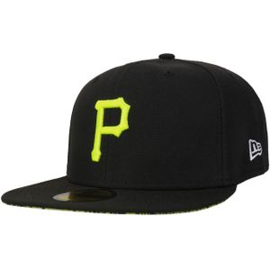 59Fifty MLB Neon Logo Pirates Pet by New Era Baseball caps