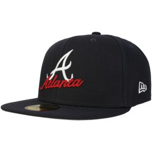 59Fifty Script Team Braves Pet by New Era Baseball caps