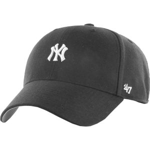 47 Brand MLB New York Yankees Base Runner Cap B-BRMPS17WBP-BKA, Mannen, Zwart, Pet, maat: One size