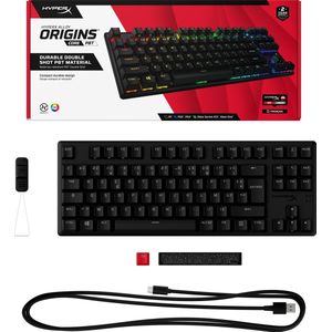 HyperX Alloy Origins Core PBT - Mechanisch Gaming Toetsenbord - HyperX Red Switch - Qwerty