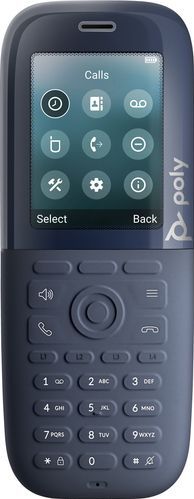 Poly Rove Single/Dual Cell DECT 1880-1900 MHz B2 Base Station and 30 Phone Handset Kit DECT-telefoon Nummerherkenning Zwart