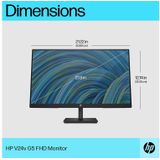 HP V24v G5 ledmonitor 75 Hz, HDMI, AMD FreeSync