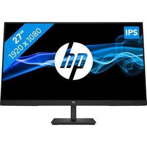 HP Full HD monitor V27I G5 - 68,6 cm (27"") - 1920 x 1080 Pixels - Full HD - Zwart