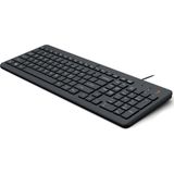 HP 150 USB-A Wired Keyboard toetsenbord Universeel Zwart
