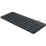 HP 150 USB-A Wired Keyboard toetsenbord Universeel Zwart