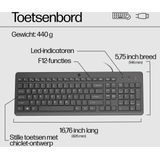 HP 150 USB-A Wired Keyboard toetsenbord Universeel Zwart