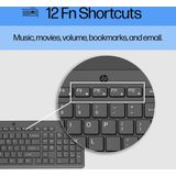 Keyboard HP Teclado con cable HP Black Spanish Qwerty