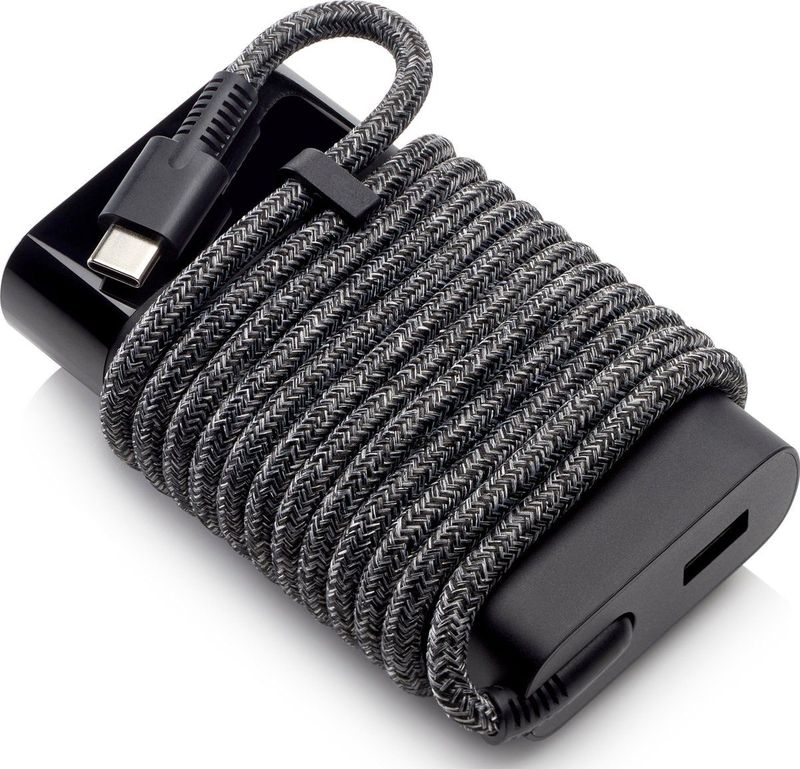 HP USB-C 65W Laptop Charger Laptop netvoeding 65 W 5 V, 9 V, 12 V, 15 V, 20 V - Origineel