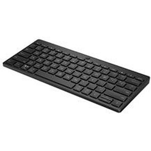 Draadloos toetsenbord HP 692S8AA#ABE Zwart Qwerty Spaans