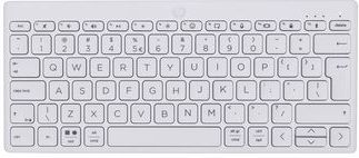 HP 350 Compact Toetsenbord - Wit - Draadloos - Mini Vormfactor