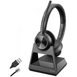 Hp - Savi 7320 - Draadloze Headset - Zwart - DECT 1880-1900 MHz