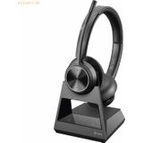 Hp - Savi 7320 - Draadloze Headset - Zwart - DECT 1880-1900 MHz
