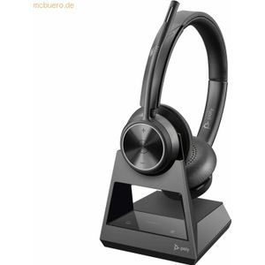 Hp - Savi 7320 - Draadloze Headset - Zwart - DECT 1880-1900 MHz