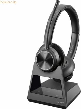 Hp - Savi 7320 - Draadloze Headset - Zwart - DECT 1880-1900 MHz