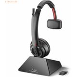 Poly - Savi 8210 UC DECT Headset - Zwart - USB-A