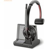 Poly Savi 8210 Office DECT Headset - Single Ear - Zwart