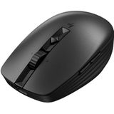 HP 715 Rechargeable Multi-Device Mouse muis Kantoor Ambidextrous RF-draadloos + Bluetooth 3000 DPI