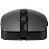 HP 715 Rechargeable Multi-Device Mouse muis Kantoor Ambidextrous RF-draadloos + Bluetooth 3000 DPI