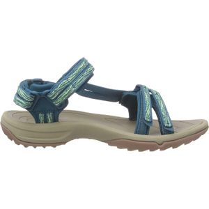 Teva W Terra Fi Lite sandaal voor dames, Golven Cadmium Groen, 38 EU