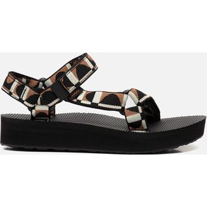 Teva W Midform Universal - Dames Sandalen - Zwart Bruin