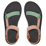 Teva - Midform Universal - Damessandalen - Zwart - Gemaakt van gerecycled polyester