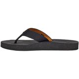 Teva - ReFlip Strappy - Teenslippers - Zwart - Polyester - Sneldrogende Banden