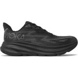Hoka - Clifton 9 - Hardloopschoenen - Zwart - Mesh/Synthetisch
