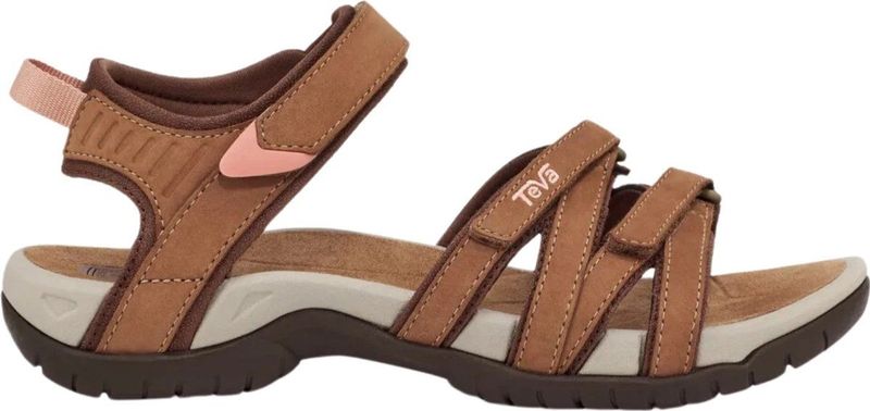 Teva w Tirra Leather Dames Sandalen Honey Brown
