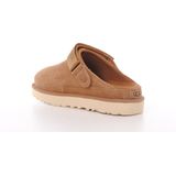 Goldenstar - Platformklompen - Suède - Zwart - Draaibaar Hielriempje