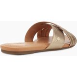 UGG Kenleigh Slide Dames Sandalen - Gold Metallic