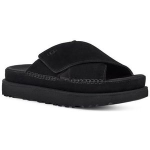 Ugg, Schoenen, Dames, Zwart, 37 EU, Dames Goldenstar Cross Slide Black