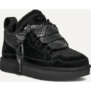 UGG - Lowmel - Sportschoenen - Black - Suède/Synthetisch/Textiel