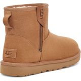 UGG CLASSIC MINI BAILEY ZIP - Gevoerde laarzenSnowbootsDames laarzen - Kleur: Cognac