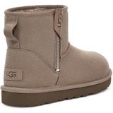 UGG Meisjes W Classic Mini Bailey Zip Boot, Rookpluim