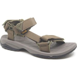Teva m Terra Fi Lite Heren Sandalen - Dark Olive Desert Palm