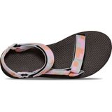 Teva FLATFORM UNIVERSAL - Dames Sandalen - Zwart Roze Oranje