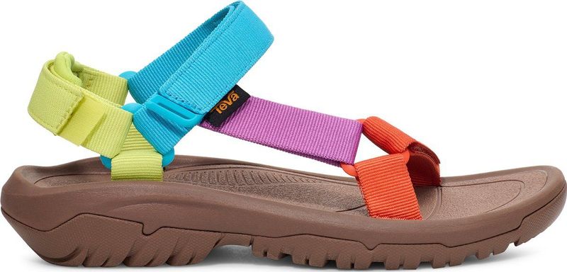 Teva HURRICANE T2 - Dames Sandalen - Bruin Geel Blauw