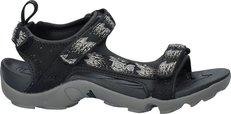 Teva K TANZA Unisex Sandalen - Zwart Grijs