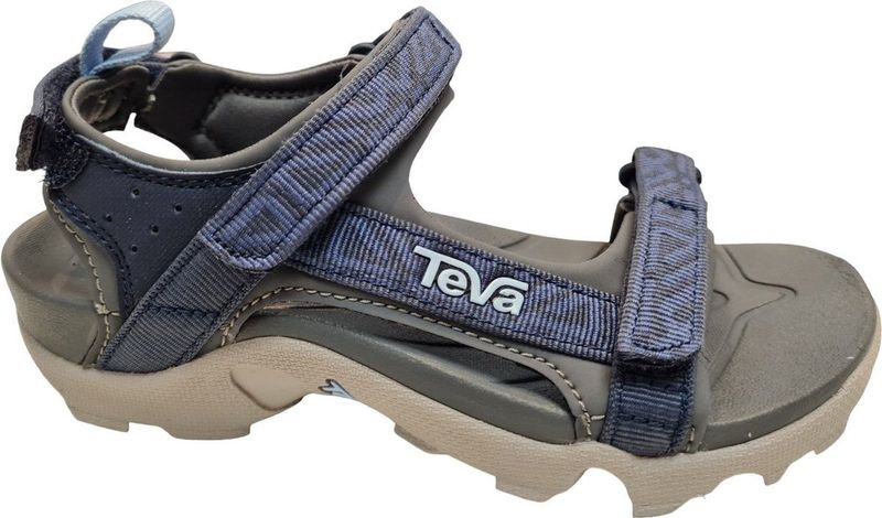 Teva K TANZA Unisex Sandalen - Zwart Grijs