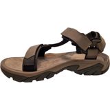 Teva m Terra Fi 5 Universal Leather Heren Sandalen - Dark Gull Grey