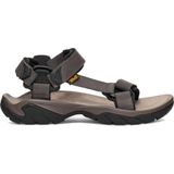 Teva m Terra Fi 5 Universal Leather Heren Sandalen - Dark Gull Grey