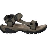 Teva m Terra Fi 5 Universal Leather Heren Sandalen - Dark Gull Grey