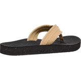 Teva - Reflip Canvas - Slippers - Antraciet - Canvas - Dempend EVA Bovenzool